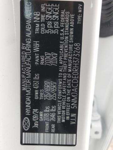 2024 HYUNDAI TUCSON SE - 5NMJACDE0RH373268