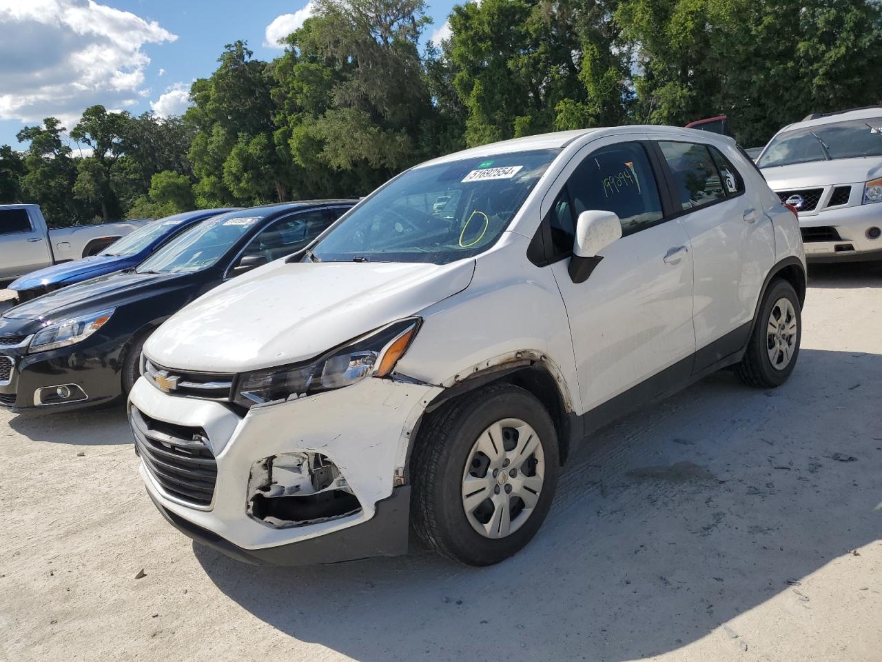 3GNCJKSB9HL285436 2017 Chevrolet Trax Ls