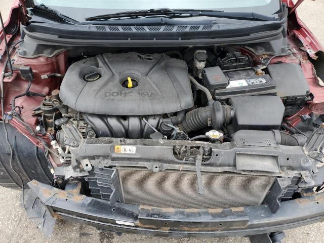 Lot #2501095599 2015 HYUNDAI ELANTRA SE salvage car