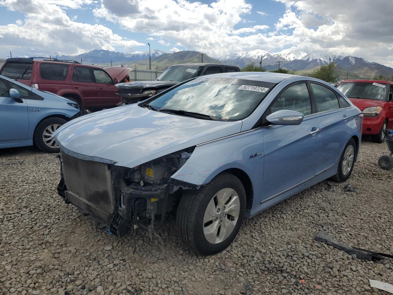 KMHEC4A49DA064734 2013 Hyundai Sonata Hybrid