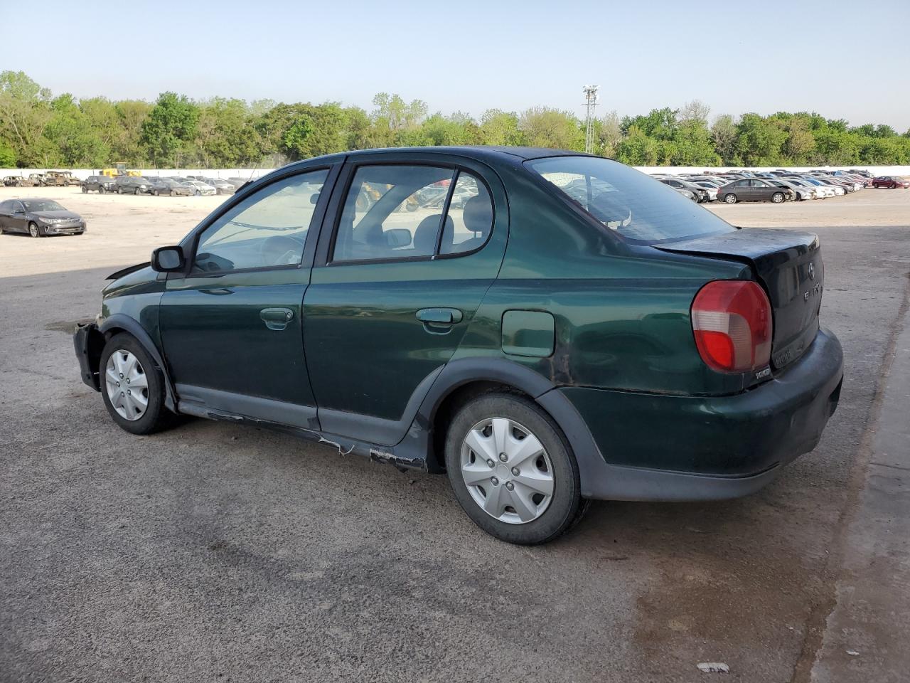 TOYOTA ECHO 2001 green  gas JTDBT123010132125 photo #3