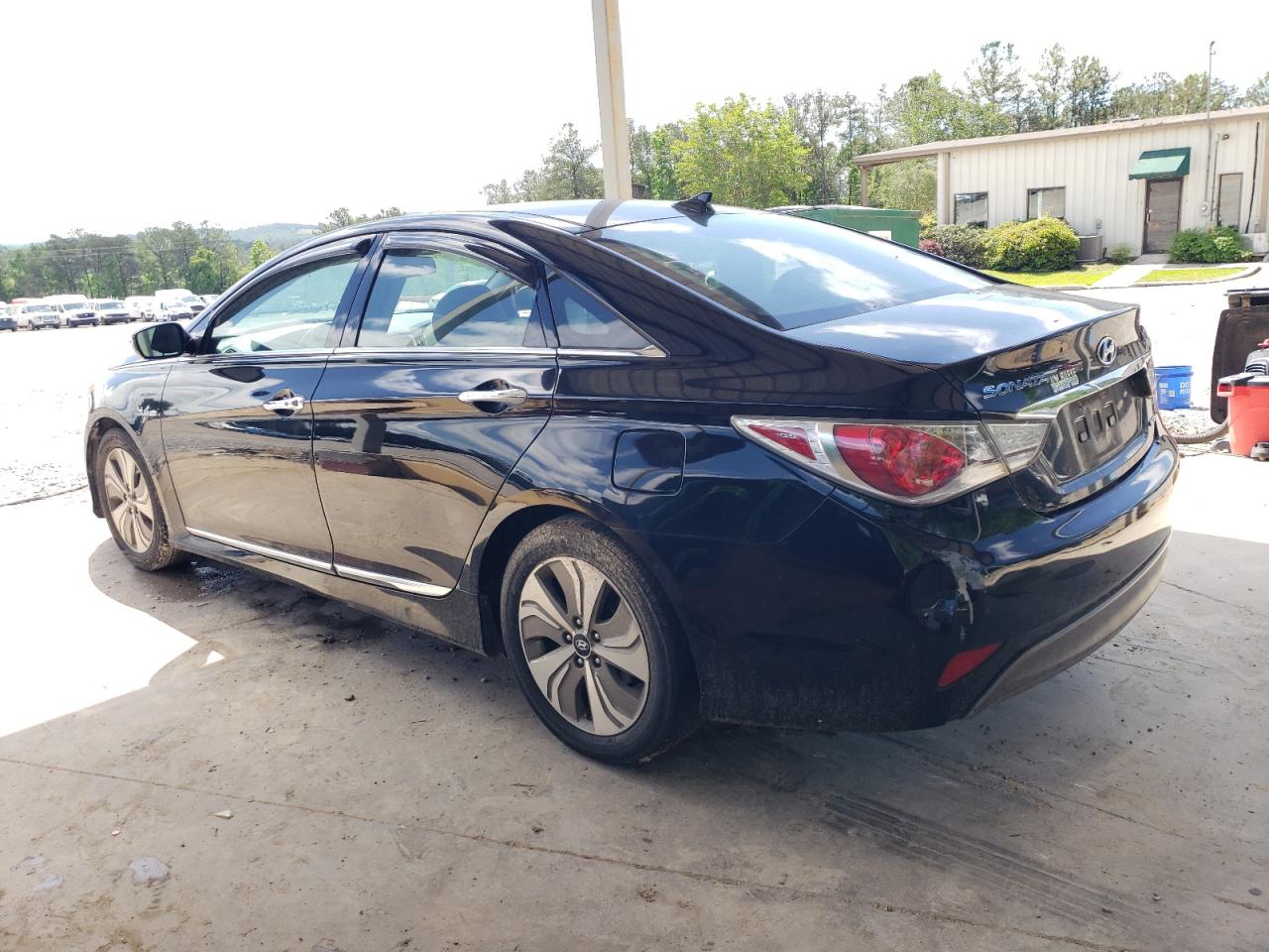 KMHEC4A46EA108643 2014 Hyundai Sonata Hybrid