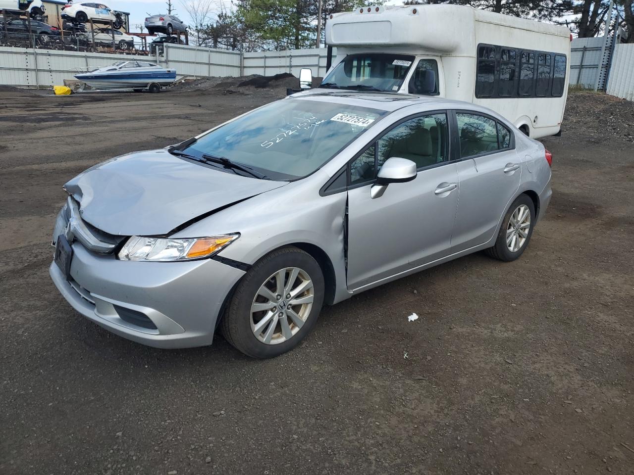 19XFB2F92CE337948 2012 Honda Civic Exl