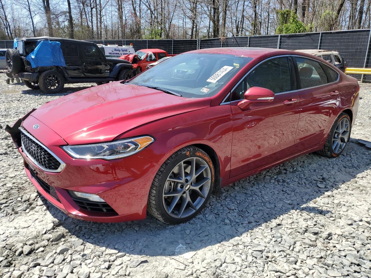 3FA6P0VP0HR372242 2017 Ford Fusion Sport