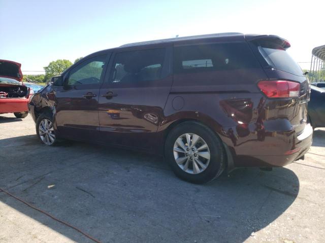 Lot #2505861450 2015 KIA SEDONA LX salvage car