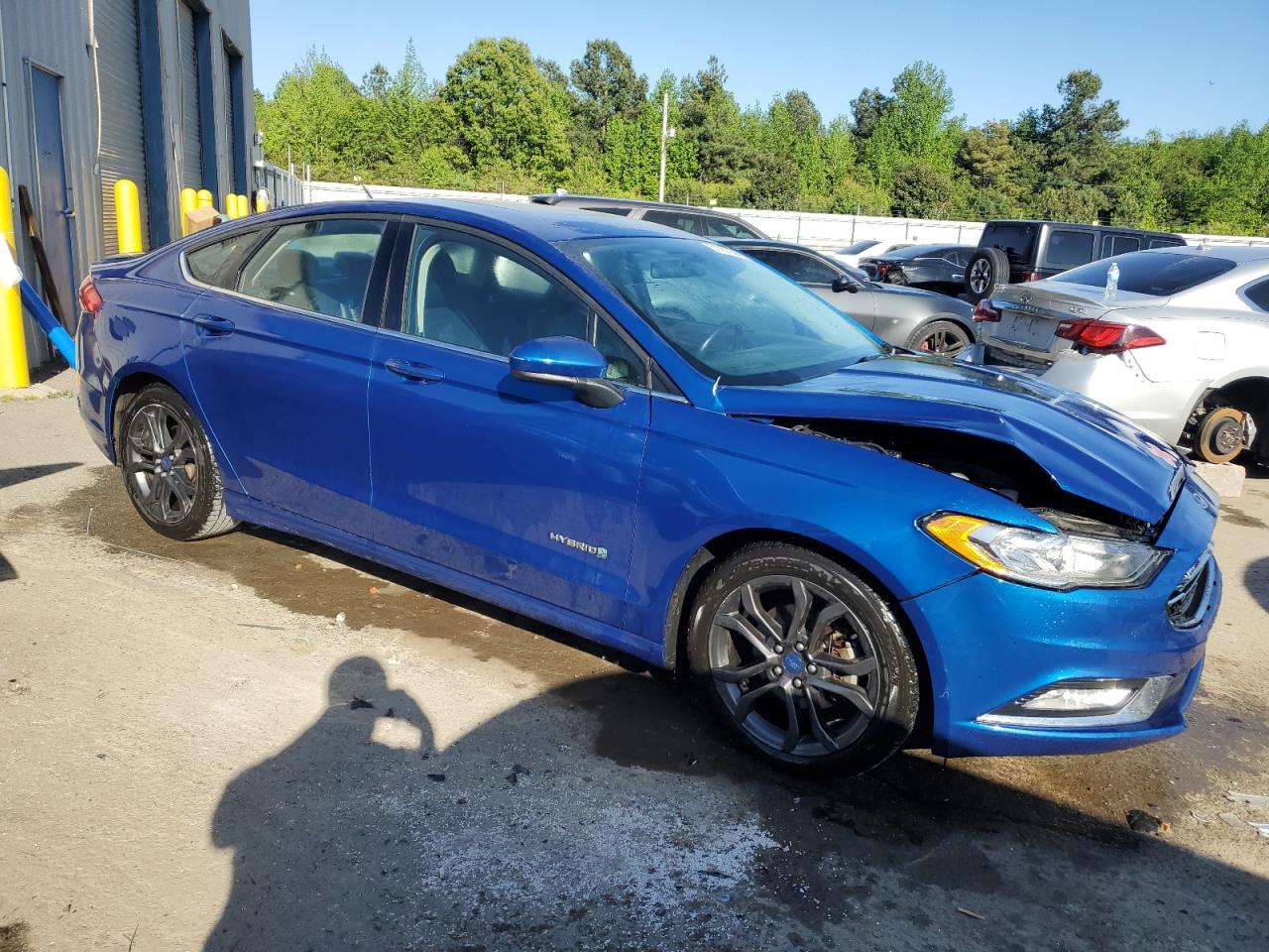 3FA6P0LU5JR124454 2018 Ford Fusion Se Hybrid