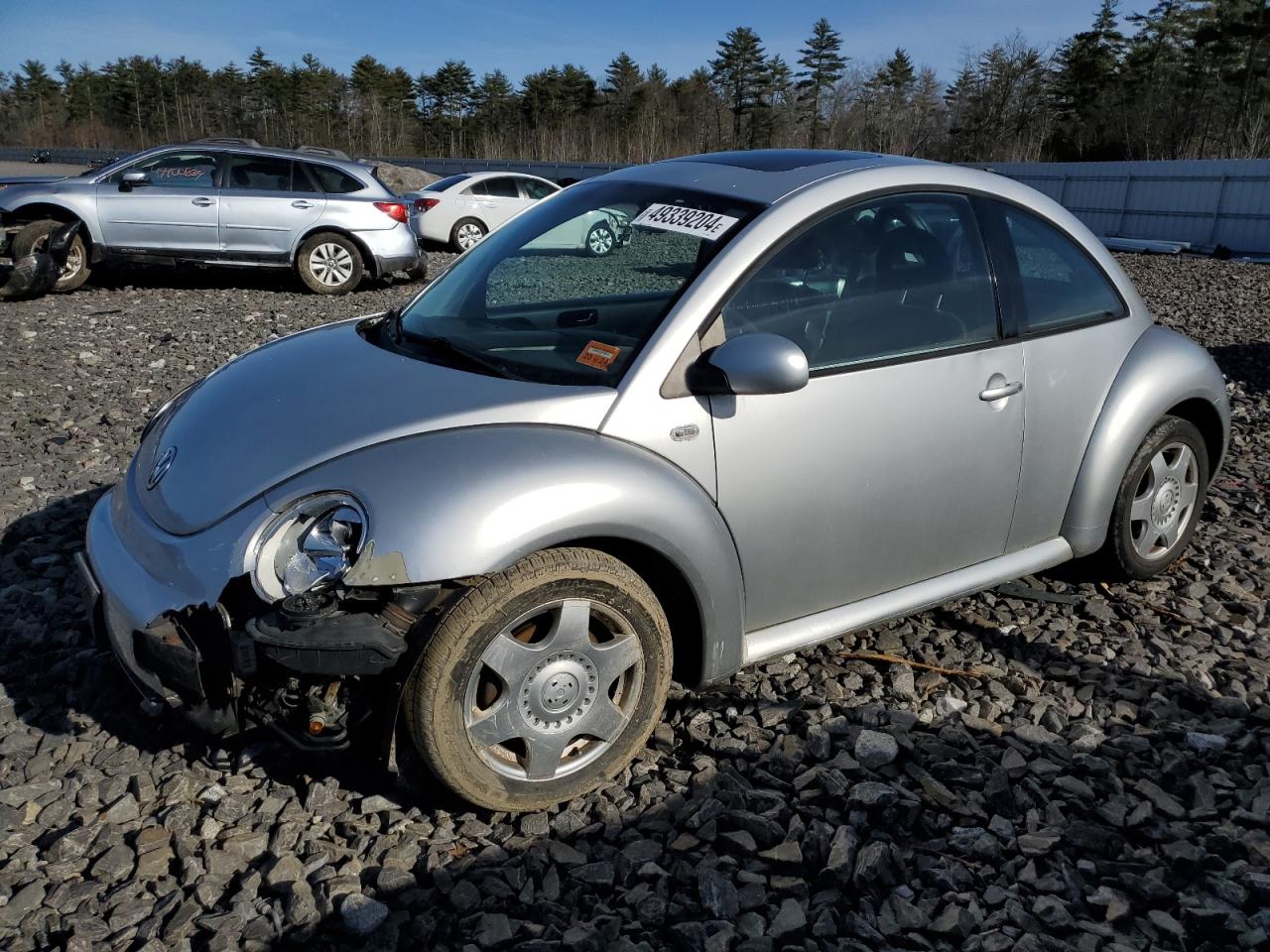 3VWCD21C71M448821 2001 Volkswagen New Beetle Gls