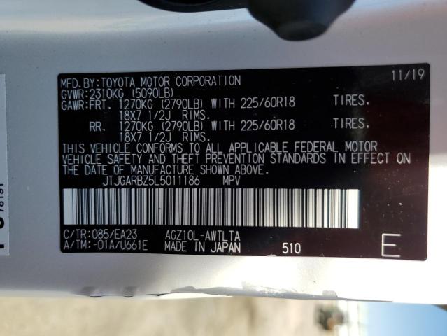 2020 LEXUS NX 300 JTJGARBZ5L5011186