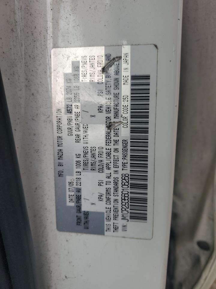 JM1CR293560106268 2006 Mazda 5