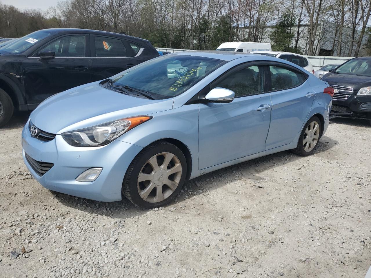 KMHDH4AE3CU247744 2012 Hyundai Elantra Gls