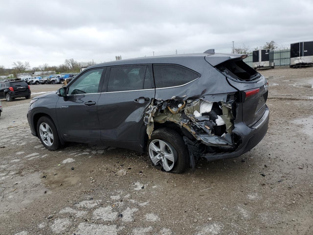 2020 Toyota Highlander Hybrid Le vin: 5TDBBRCH9LS513371