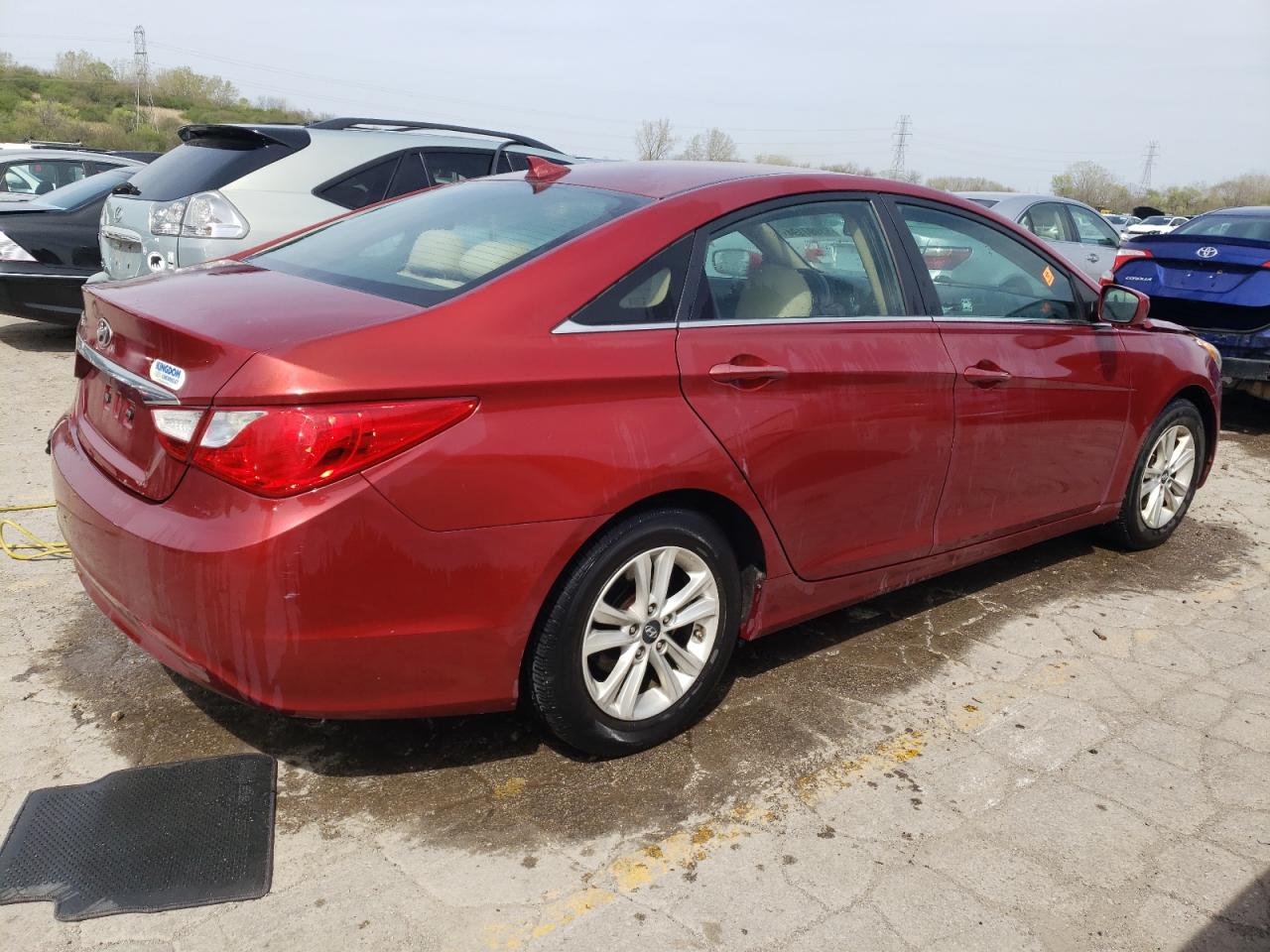 2013 Hyundai Sonata Gls vin: 5NPEB4ACXDH757559