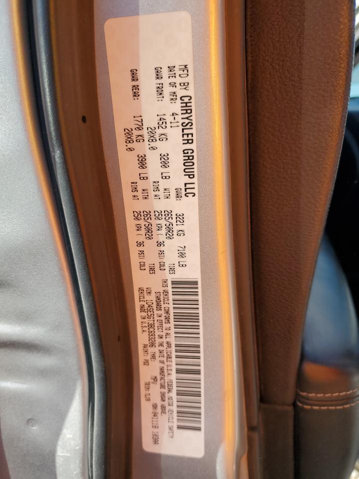 1D4SE5GT3BC693206 2011 Dodge Durango Citadel