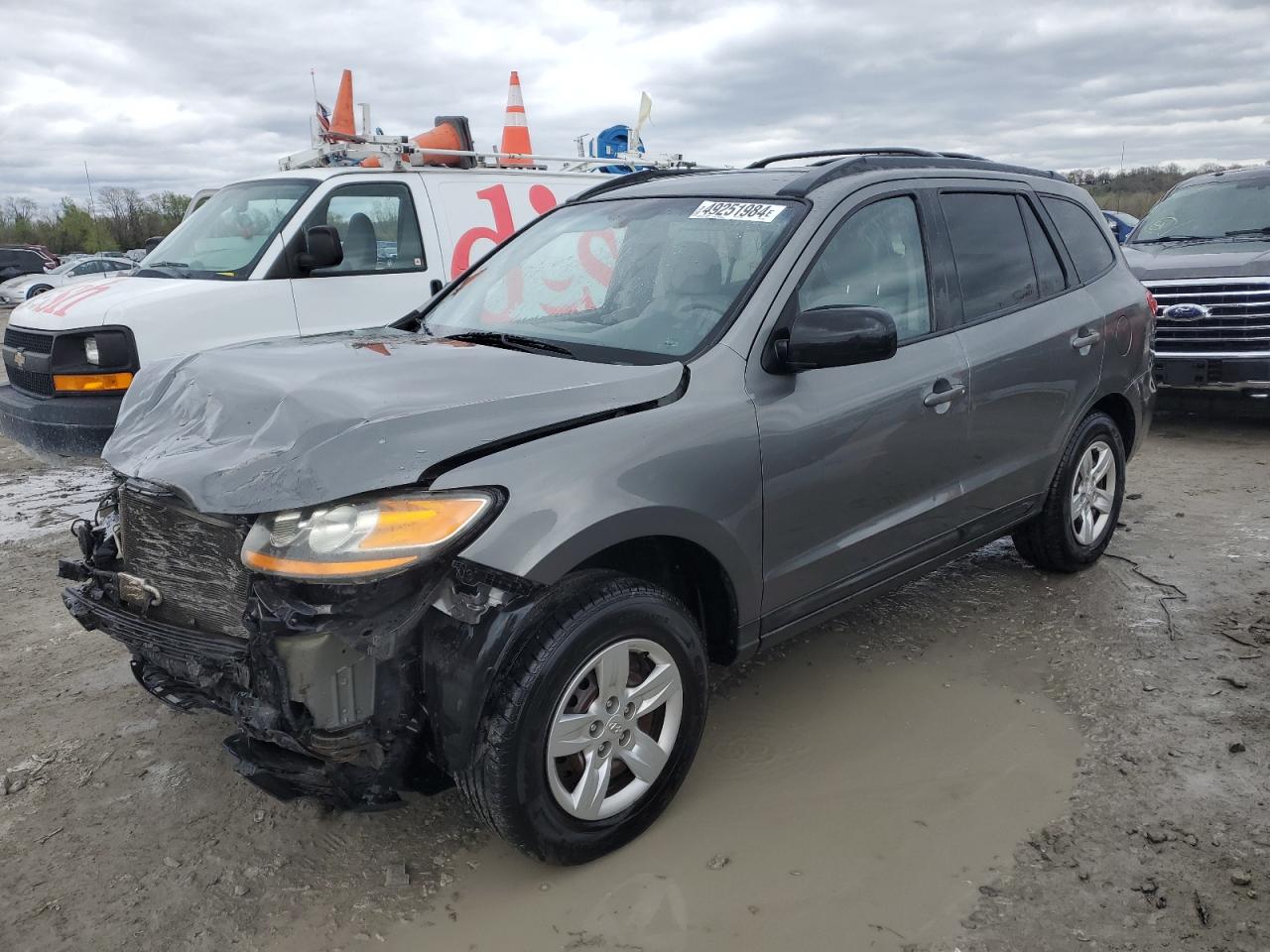 5NMSG73D69H255776 2009 Hyundai Santa Fe Gls