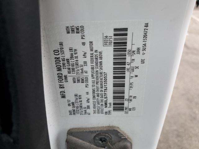 2018 FORD TRANSIT CO - NM0LS7F78J1350537