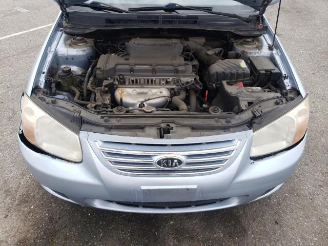 2007 Kia Spectra Ex VIN: KNAFE122875484185 Lot: 52211444