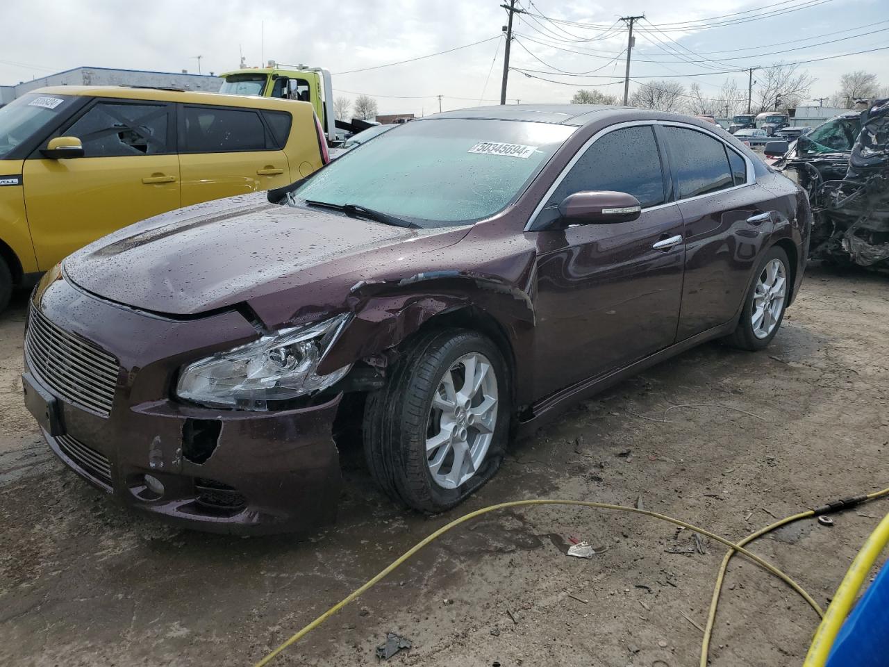 Lot #2492108677 2014 NISSAN MAXIMA S