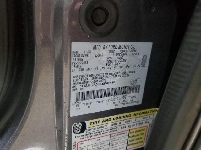 2010 Ford Expedition Limited VIN: 1FMJU2A53AEB03444 Lot: 50476924