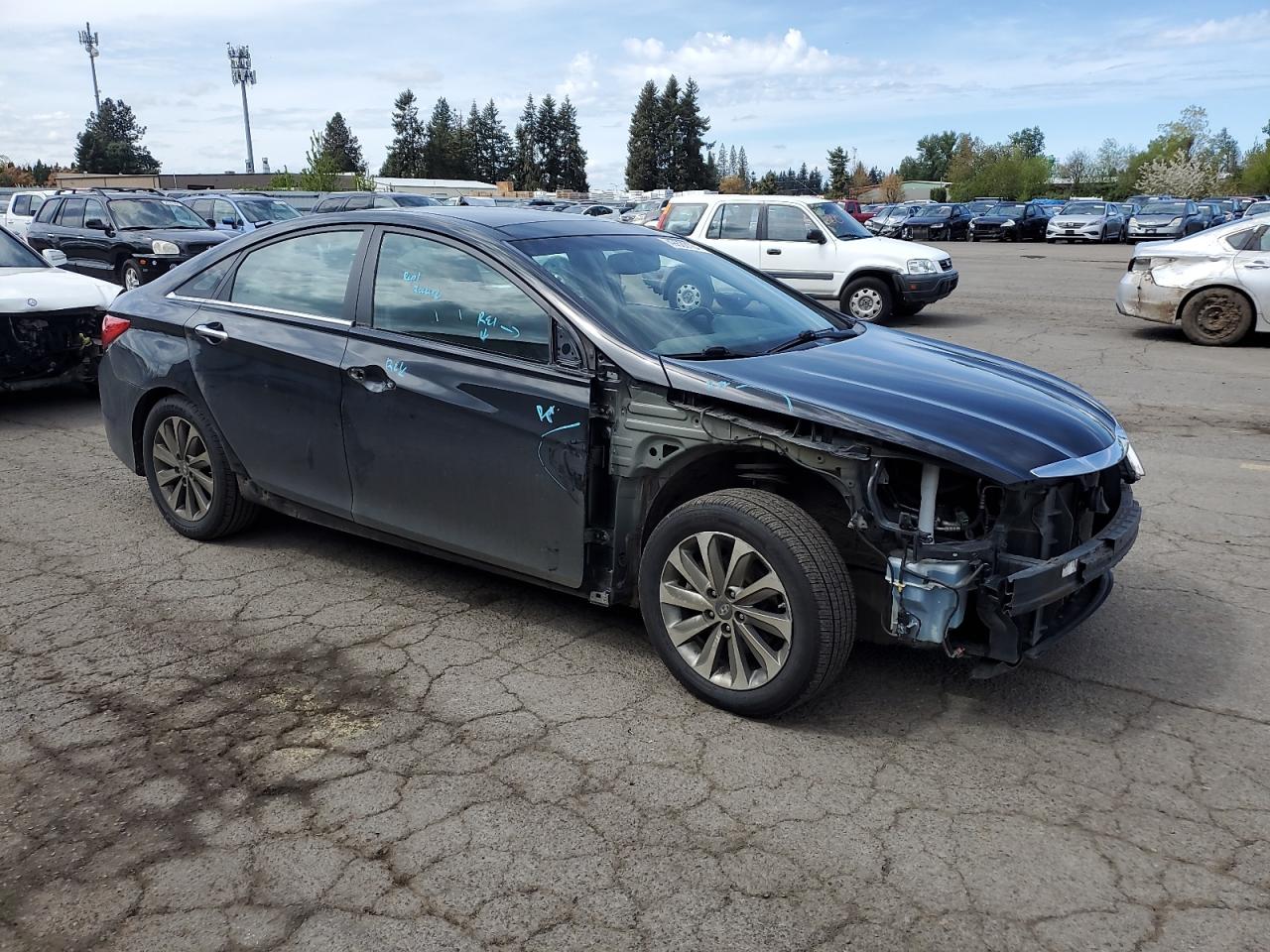 2014 Hyundai Sonata Se vin: 5NPEC4AC6EH825550