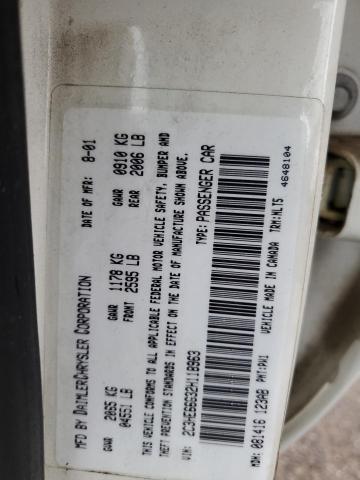 2002 Chrysler 300M VIN: 2C3HE66G32H118963 Lot: 49818624