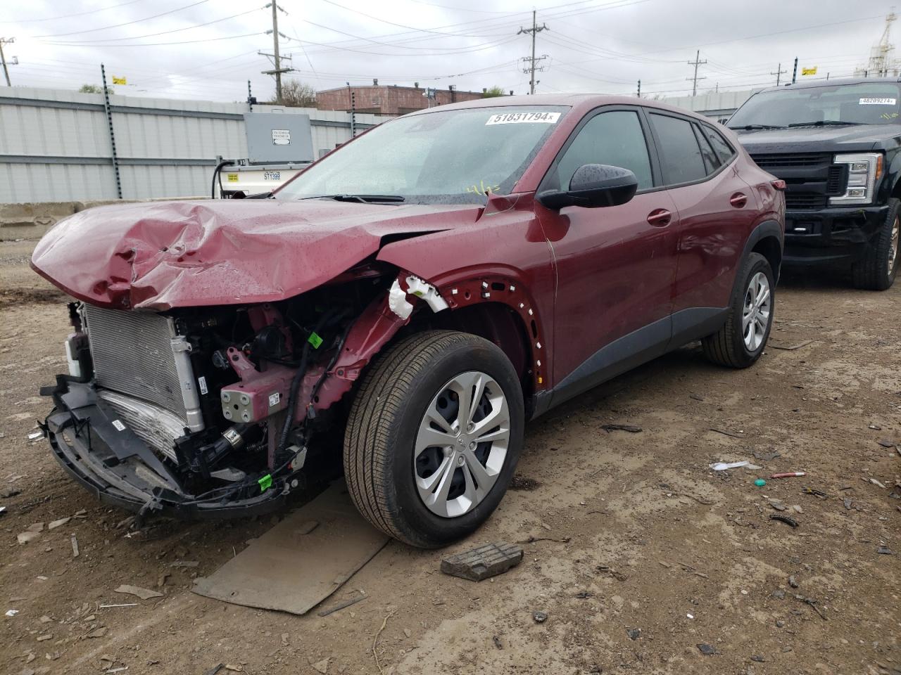 Lot #2890243783 2024 CHEVROLET TRAX LS