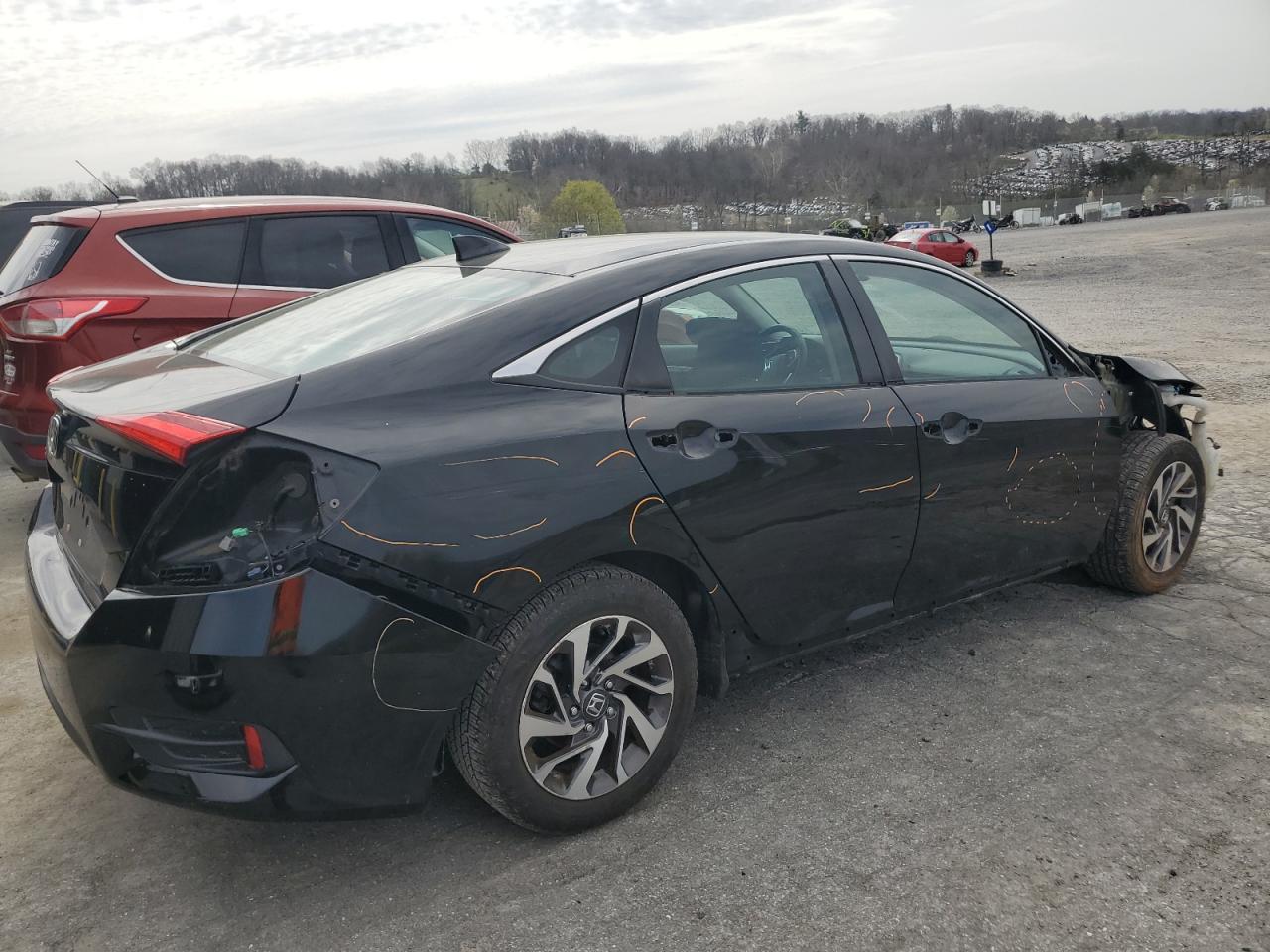 2HGFC2F70HH510472 2017 Honda Civic Ex