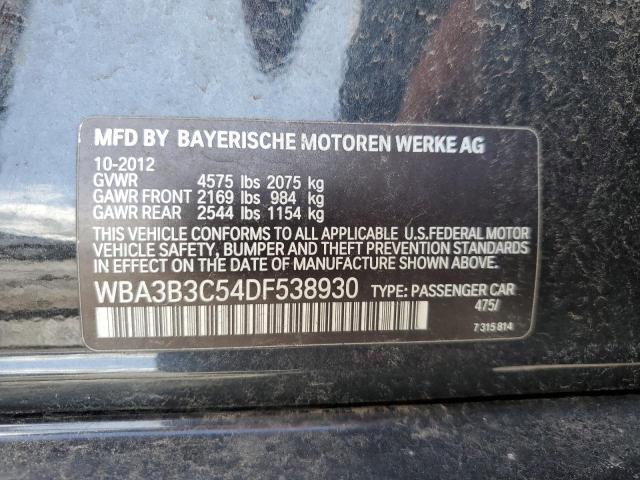 Lot #2486654931 2013 BMW 328 XI salvage car