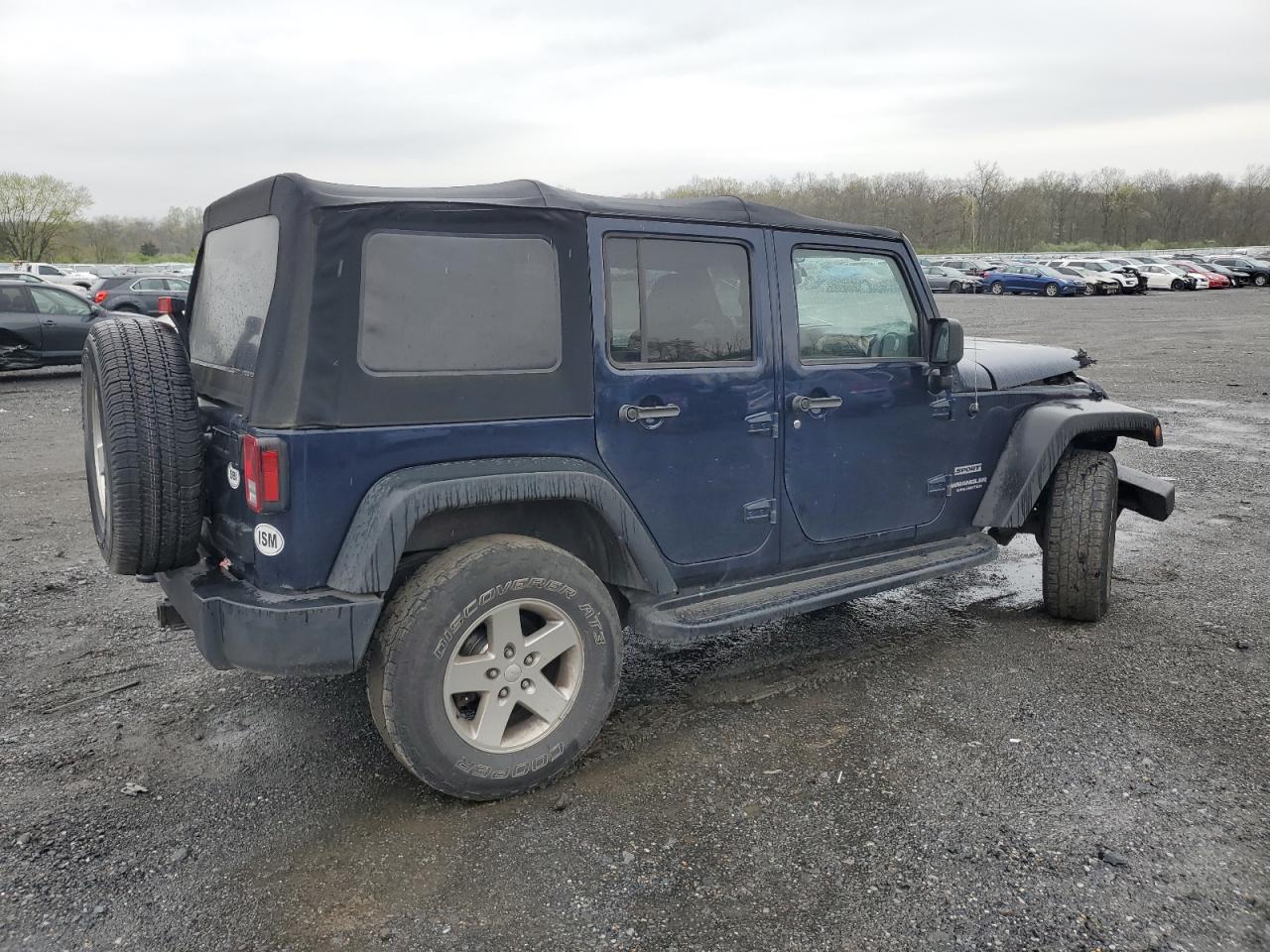 1C4BJWDG9DL631107 2013 Jeep Wrangler Unlimited Sport