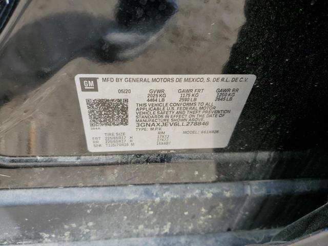 2020 CHEVROLET EQUINOX LT - 3GNAXJEV6LL278846