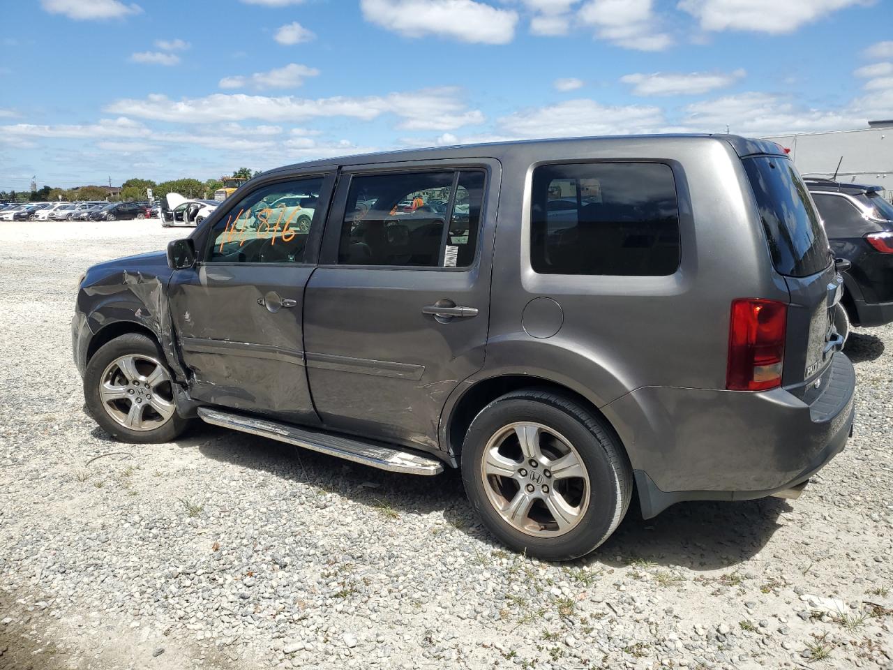 5FNYF3H54CB025881 2012 Honda Pilot Exl