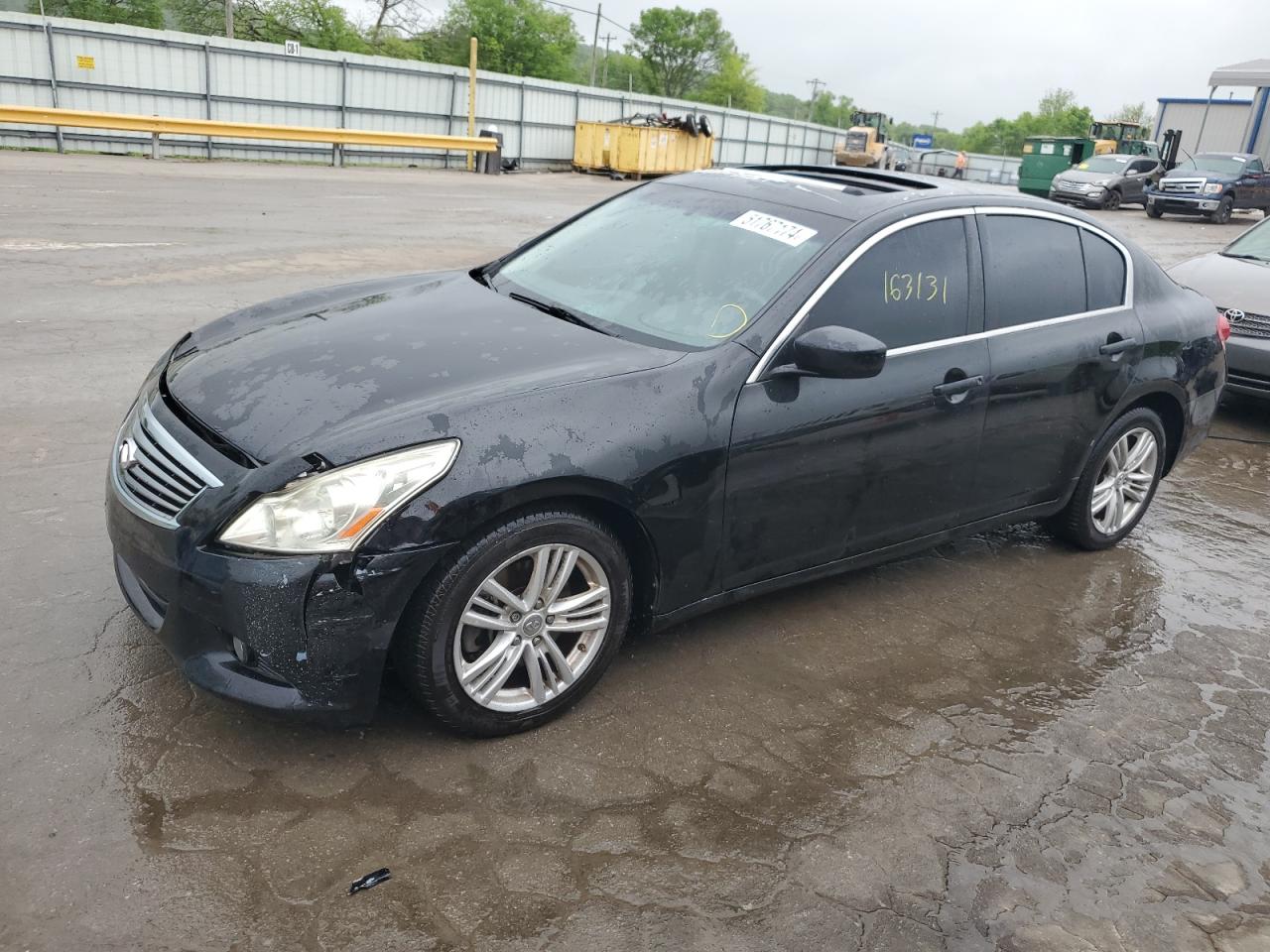 2012 Infiniti G37 vin: JN1CV6AR7CM972600