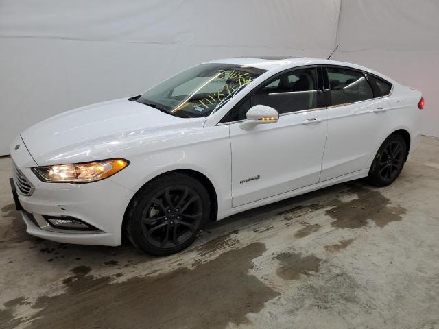 2018 Ford Fusion Se Hybrid VIN: 3FA6P0LU7JR270077 Lot: 49189674