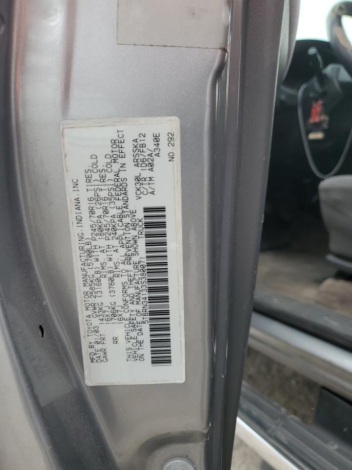 5TBRN34133S380071 2003 Toyota Tundra Access Cab Sr5