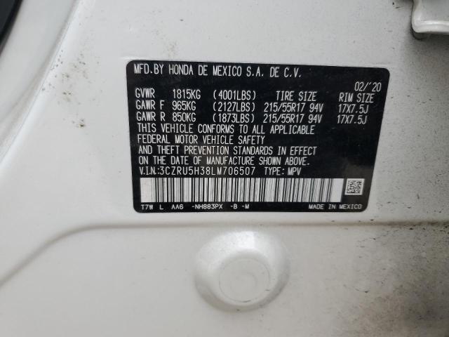2020 HONDA HR-V LX - 3CZRU5H38LM706507