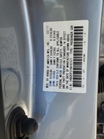 2017 HONDA ACCORD LX 1HGCR2F31HA187577