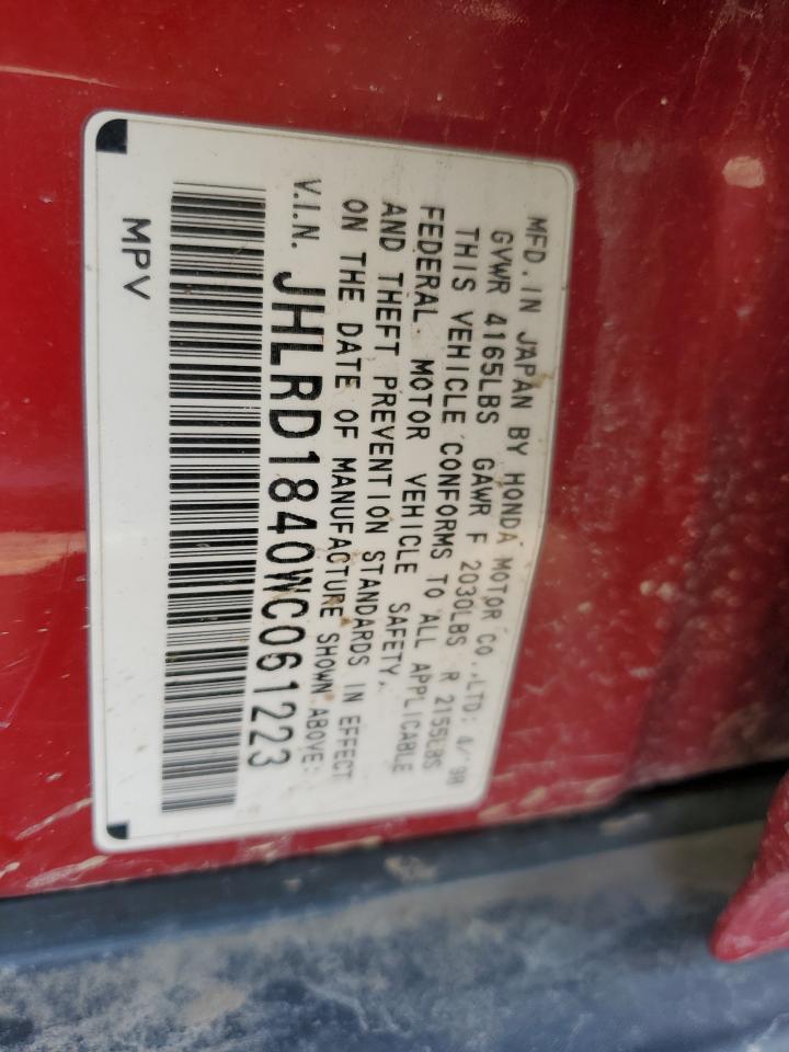 JHLRD1840WC061223 1998 Honda Cr-V Lx