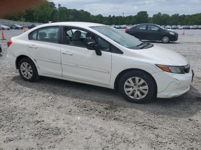 2012 Honda Civic Lx VIN: 2HGFB2F50CH595940 Lot: 51781704