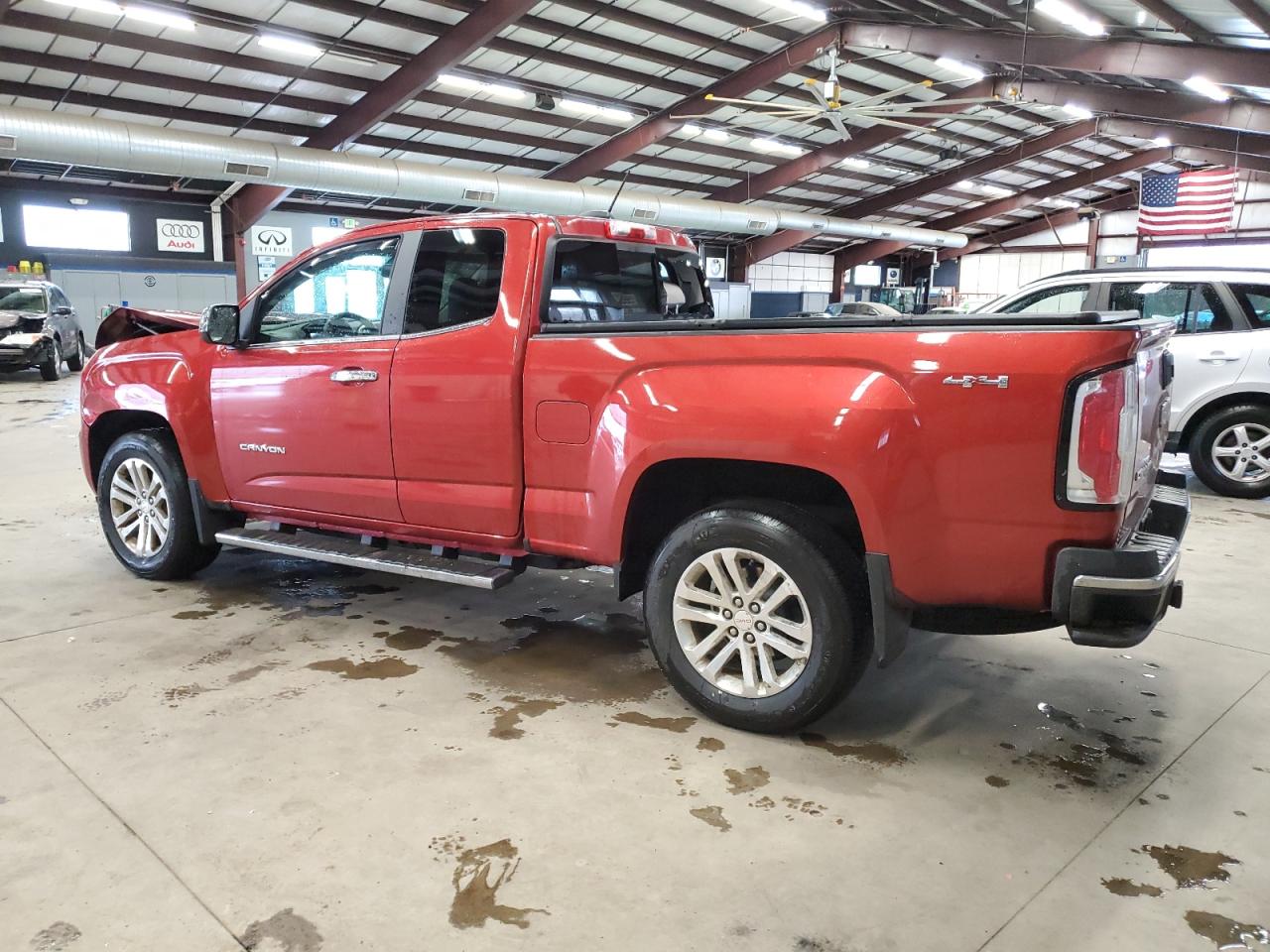 2016 GMC Canyon Slt vin: 1GTH6DE30G1179351