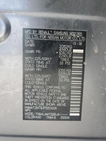 2018 Nissan Rogue S VIN: KNMAT2MT9JP550009 Lot: 51548024