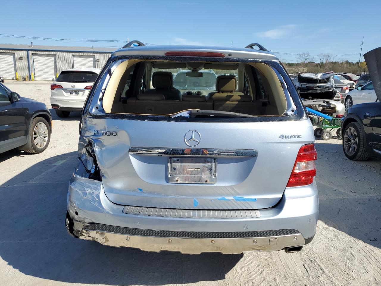 4JGBB75E87A247458 2007 Mercedes-Benz Ml 500