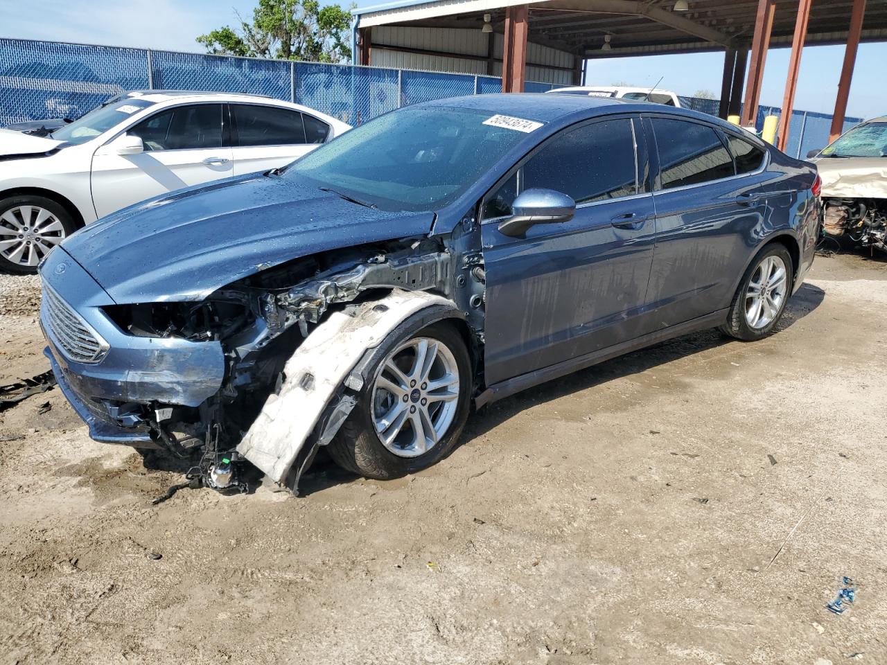 3FA6P0HD3JR164458 2018 Ford Fusion Se