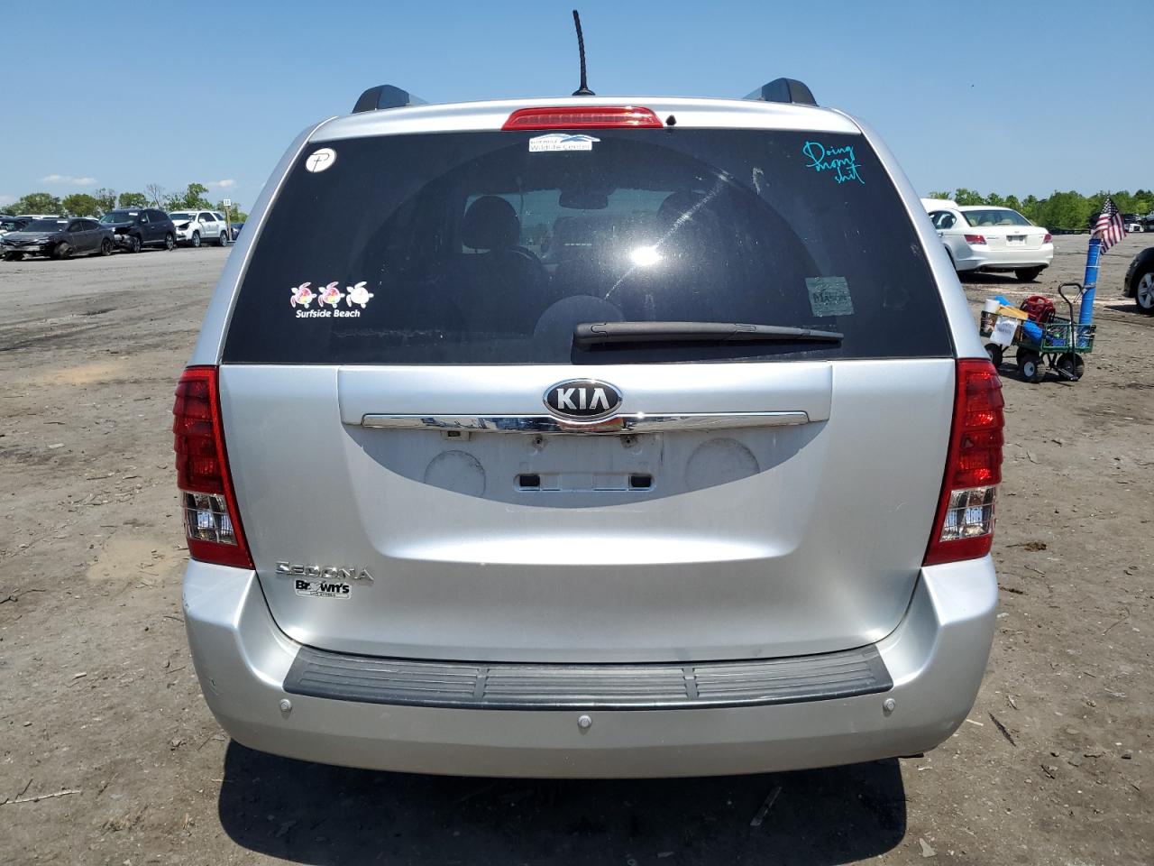 KNDMG4C73E6552609 2014 Kia Sedona Lx