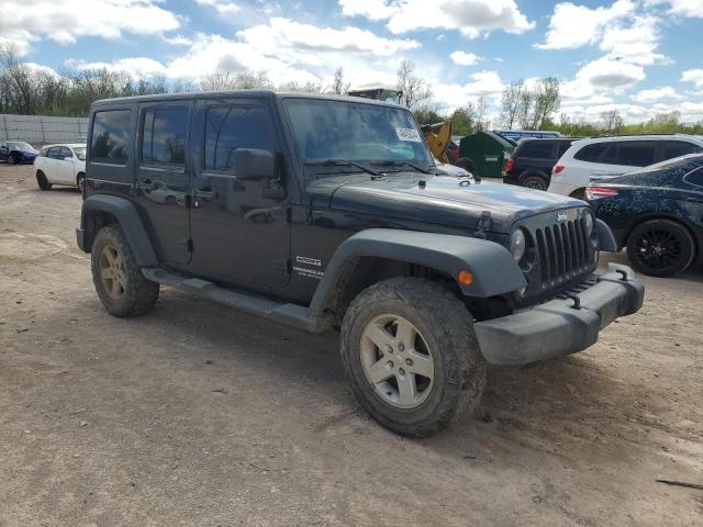 2016 Jeep Wrangler Unlimited Sport VIN: 1C4BJWDG8GL348525 Lot: 48459244