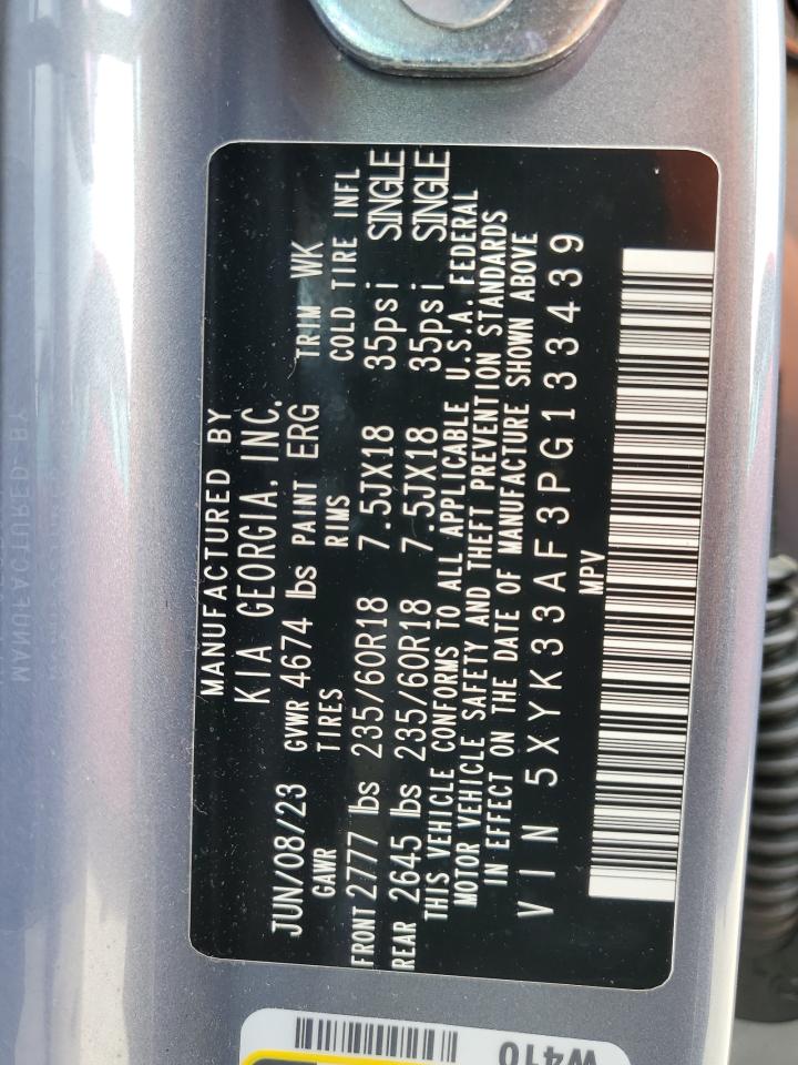 5XYK33AF3PG133439 2023 Kia Sportage Ex