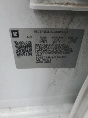 2018 CHEVROLET CRUZE LS - 1G1BC5SM1J7206555