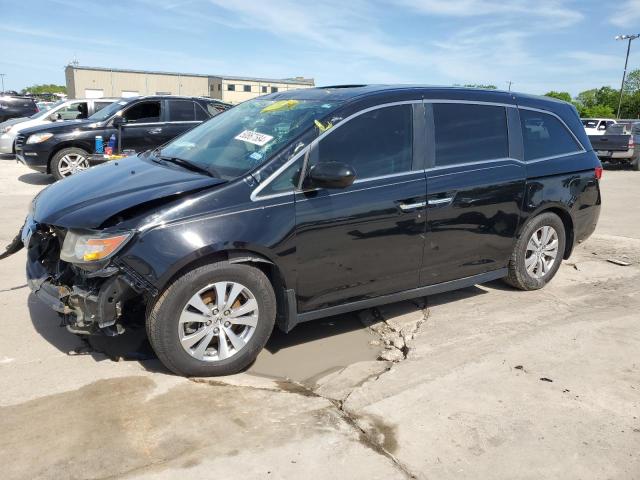 Lot #2496597856 2015 HONDA ODYSSEY EX salvage car