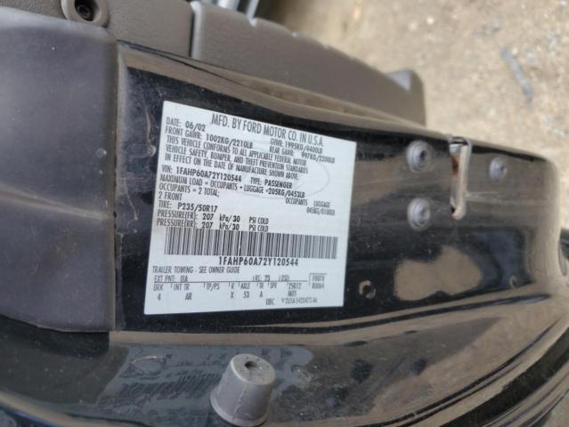 2002 Ford Thunderbird VIN: 1FAHP60A72Y120544 Lot: 51834264