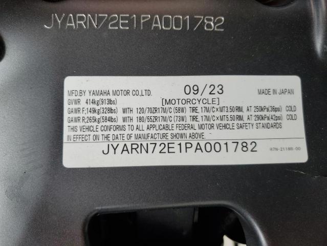 2023 YAMAHA MT09 D - JYARN72E1PA001782