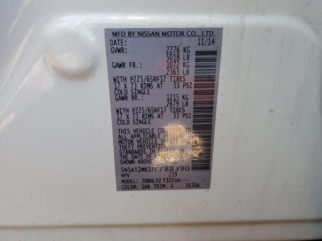 2015 NISSAN ROGUE S - 5N1AT2MK1FC788390