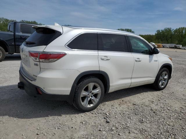 VIN 5TDDCRFH1FS009595 2015 Toyota Highlander, Hybri... no.3